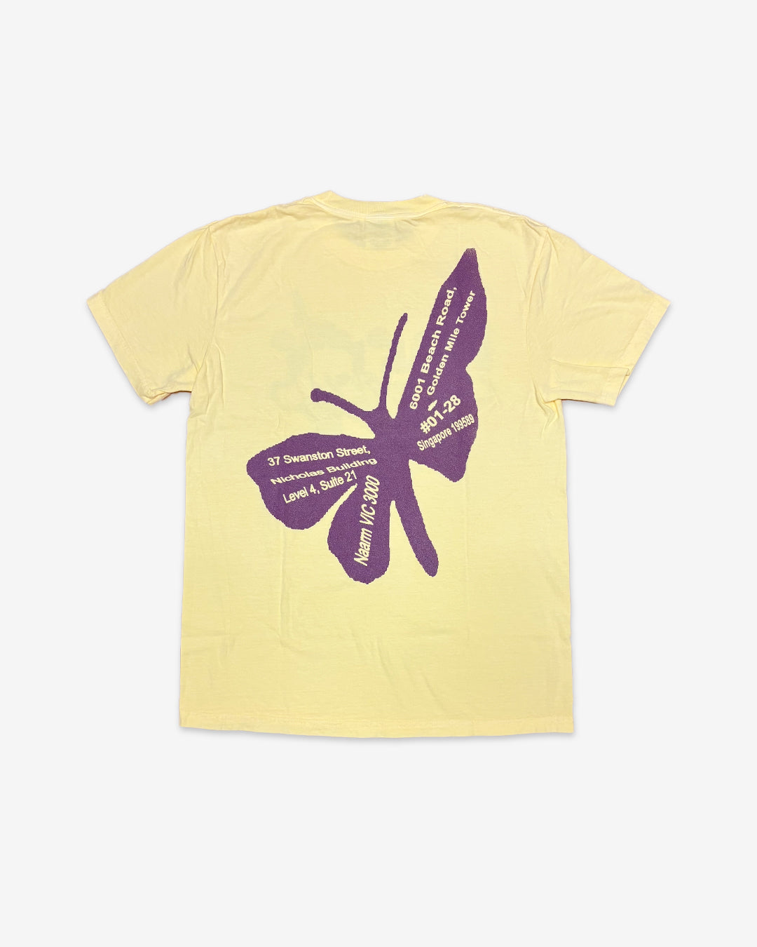 Immunity Butterfly Tee (霜降りグレー）M BUTTERFLY TEE – Shrub
