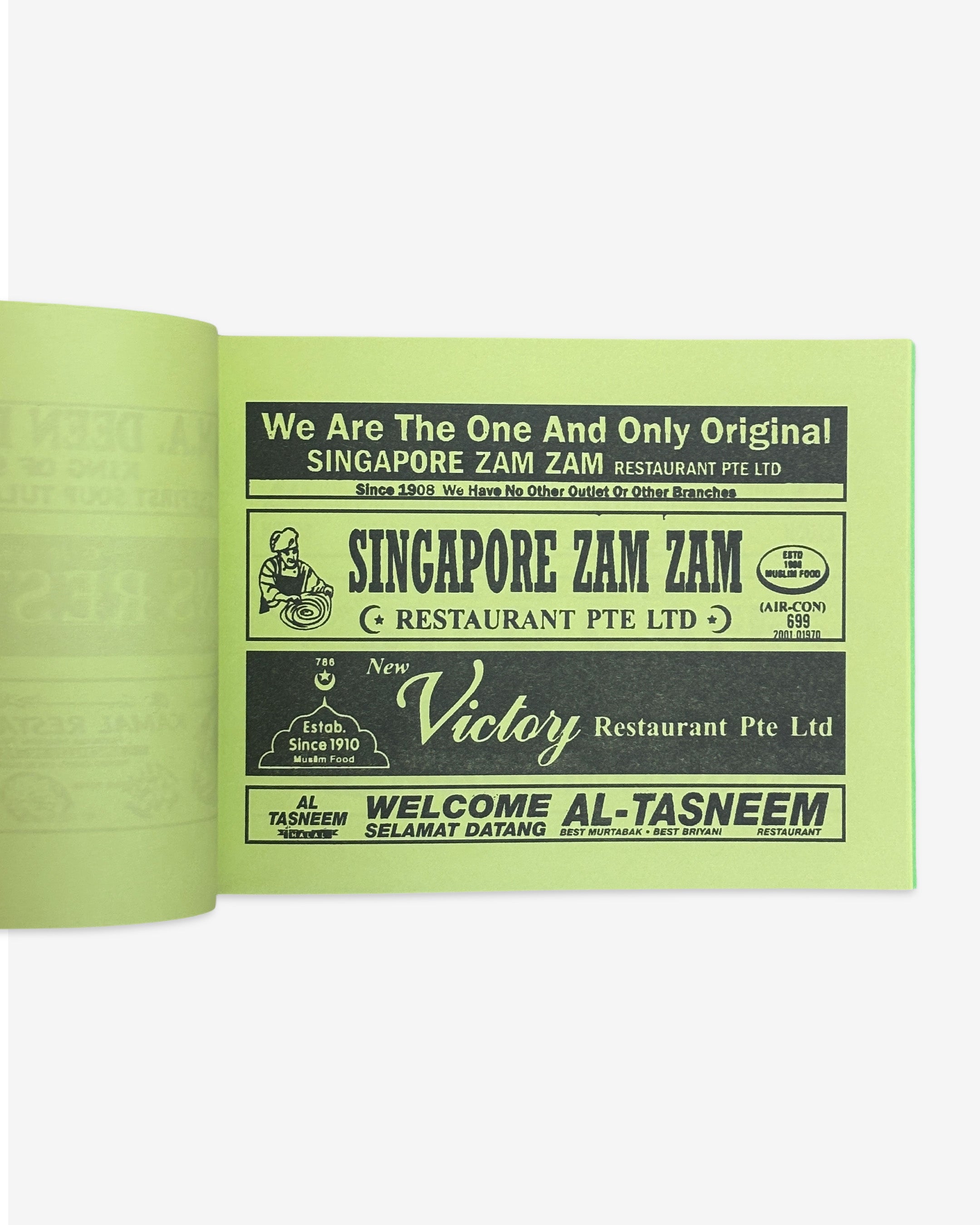 23 HOURS: ARCHIVES OF MAMAK SIGNAGES AND MEMENTOS
