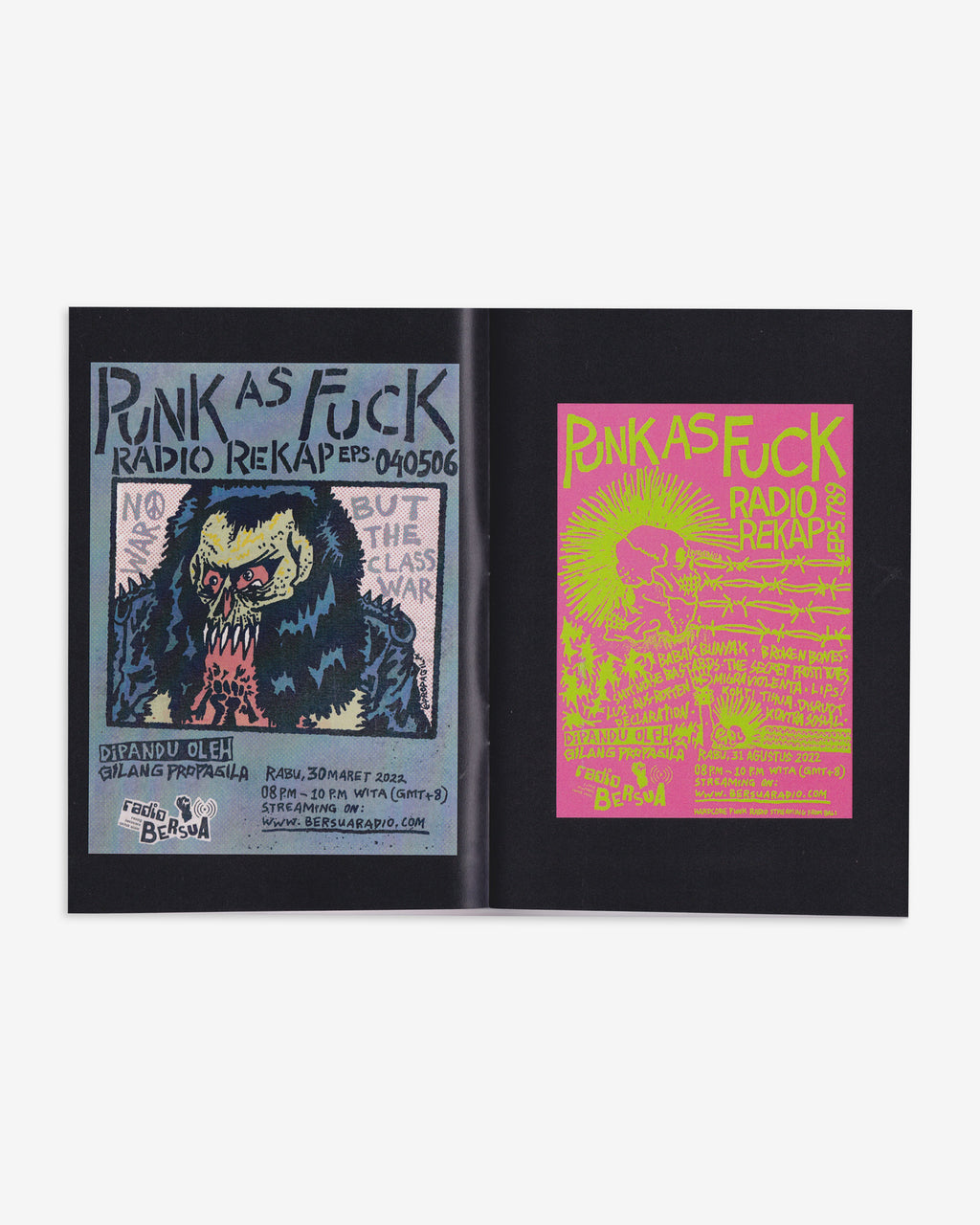 PUNK AS FUCK POSTER ARCHIVE (COLOUR VERSION)
