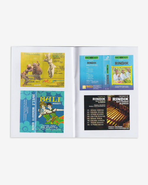 BALINESE CASETTE TAPE COVERS