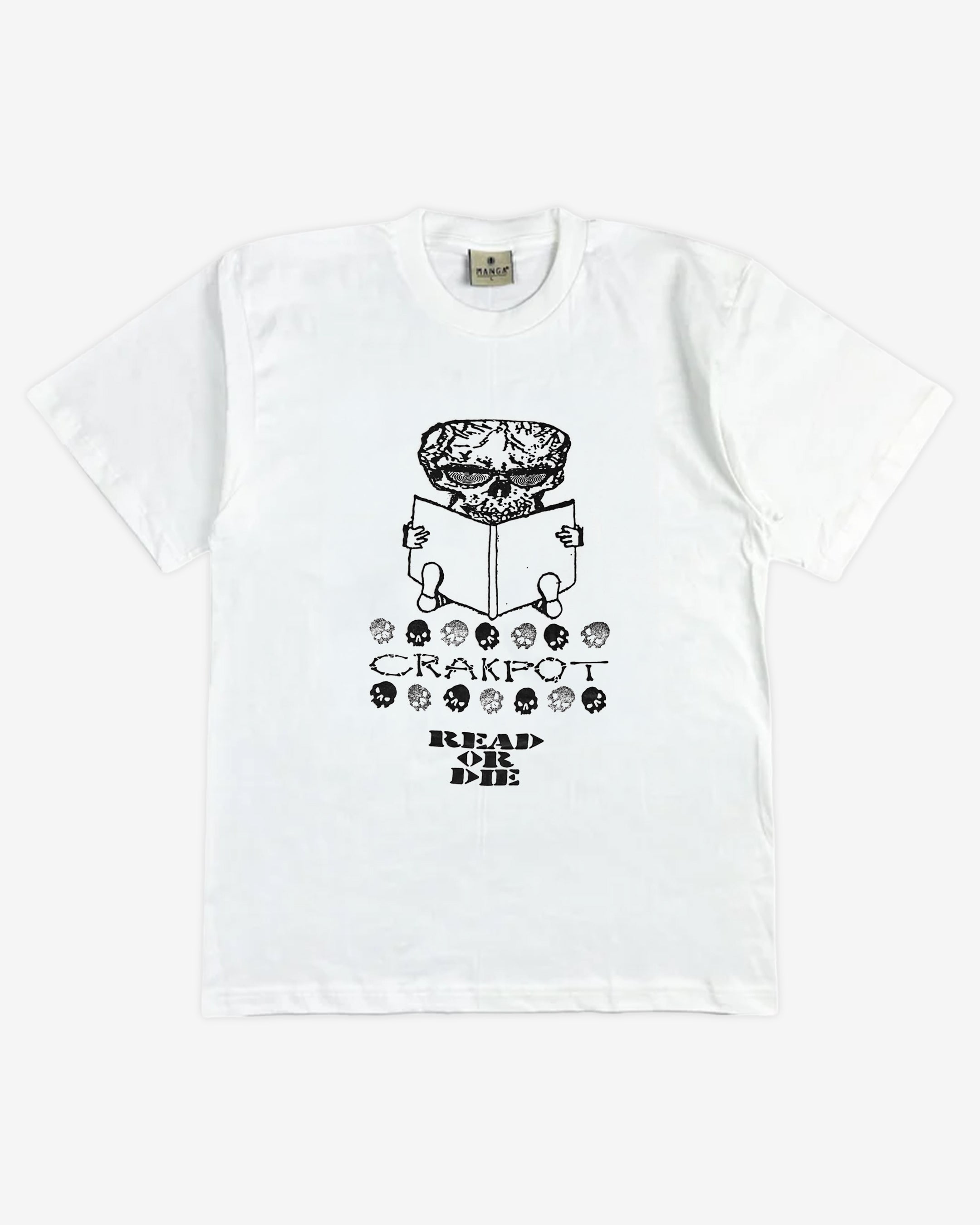 READ OR DIE TEE (WHITE)