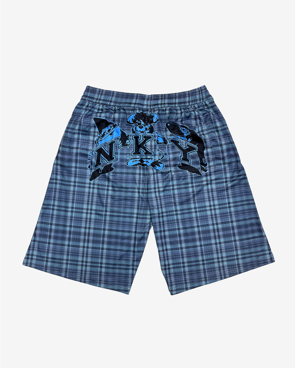 PICCO PLAID MESH SHORTS