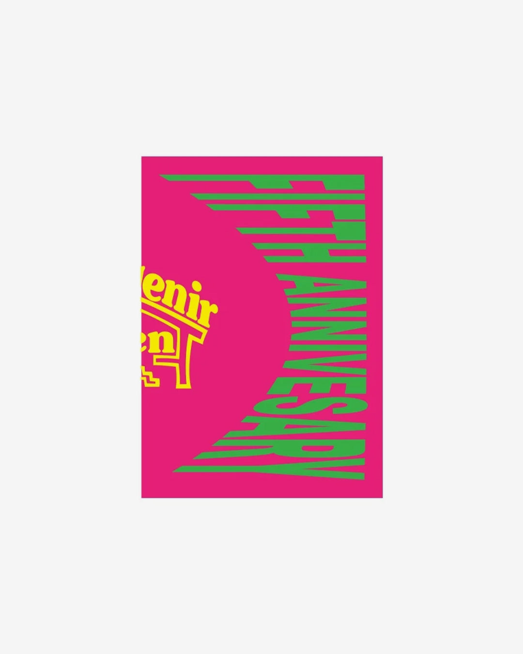 FIFTH ANNIVERSARY BOOK