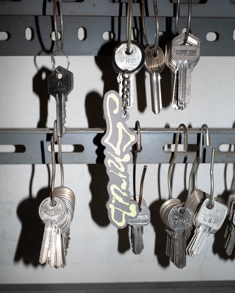 SHRUB LOGO KEYCHAIN