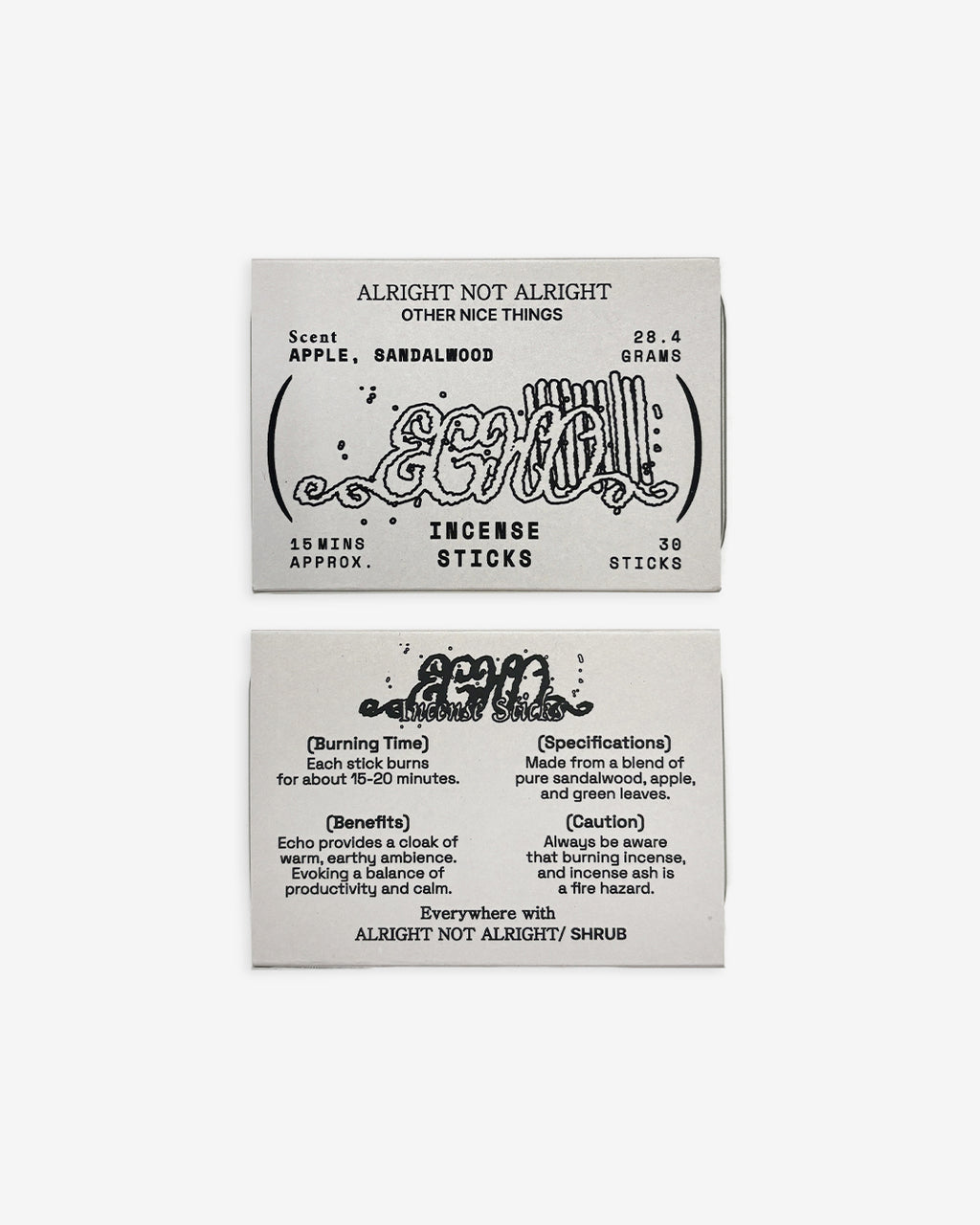ECHO INCENSE STICKS
