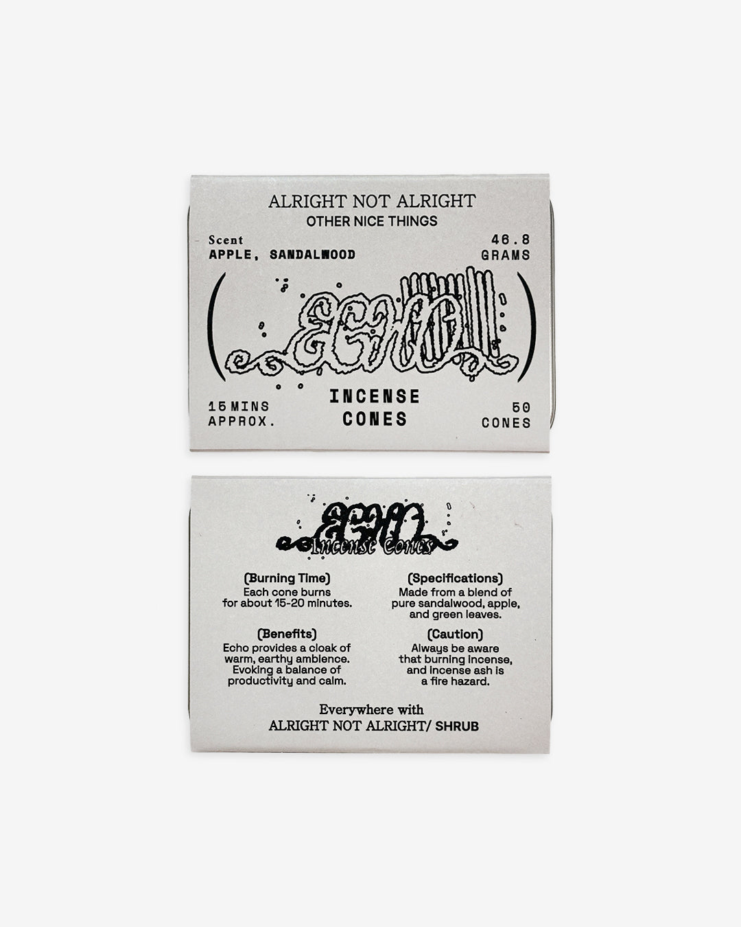 ECHO INCENSE CONES