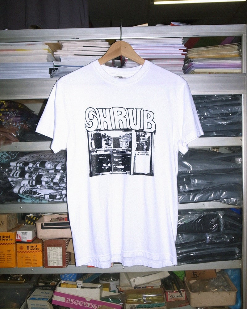 SHRUB FLYER TEE IN WHITE
