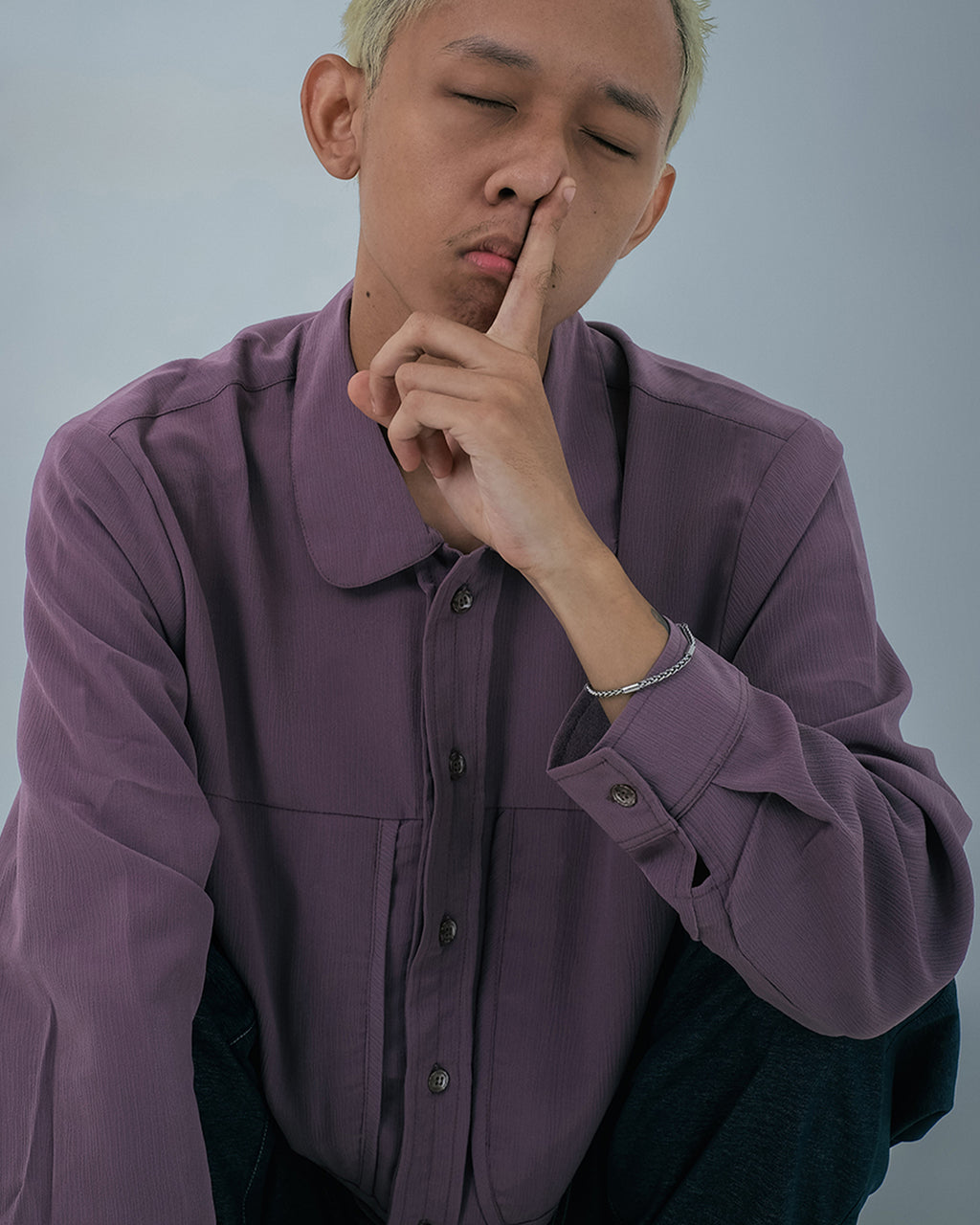 CHORE SHIRT (PURPLE)