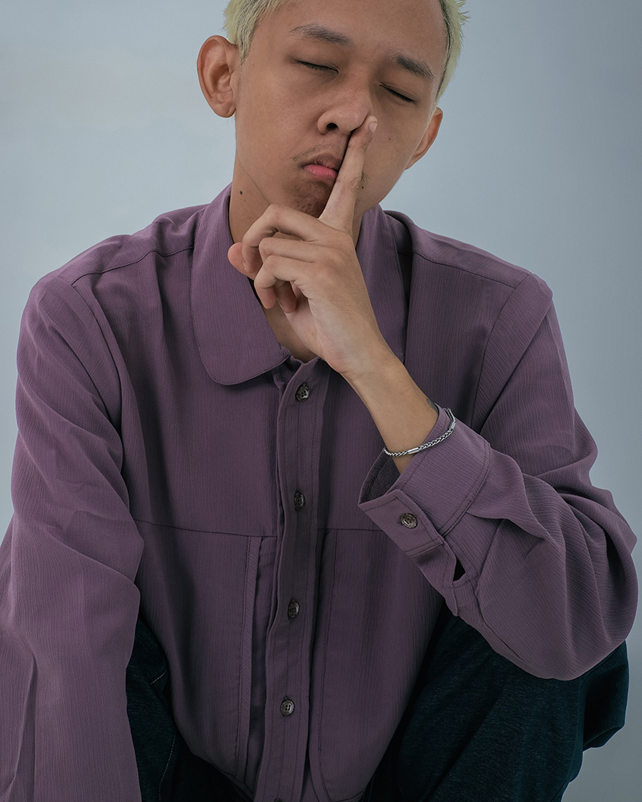 CHORE SHIRT (PURPLE)